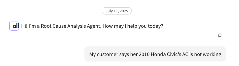 AI Chat Interface
